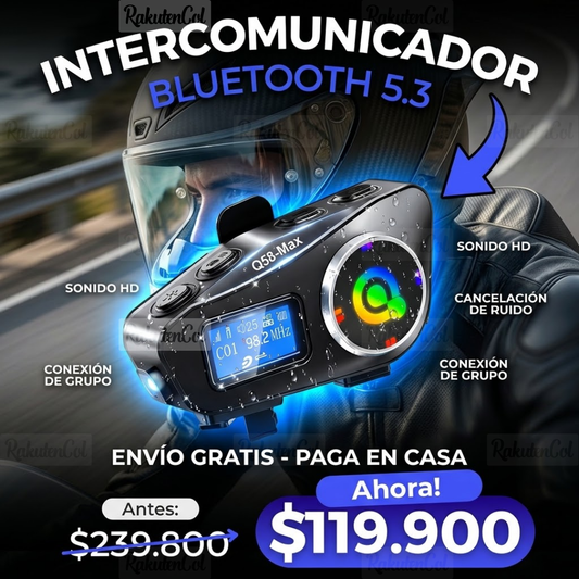 Intercomunicador Moto Q58 MAX