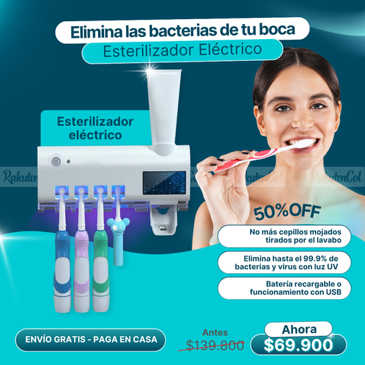 Esterilizador eléctrico de cepillos