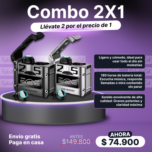 Audifonos M25 2X1