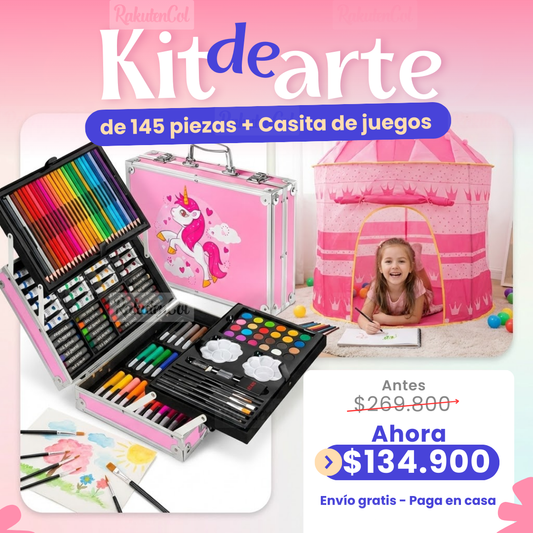 SET DE ARTE METALICO + CARPA INFANTIL