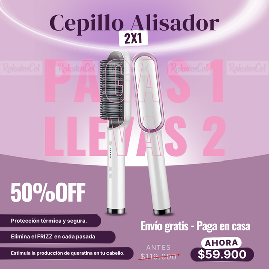 Cepillo Alisador 2x1