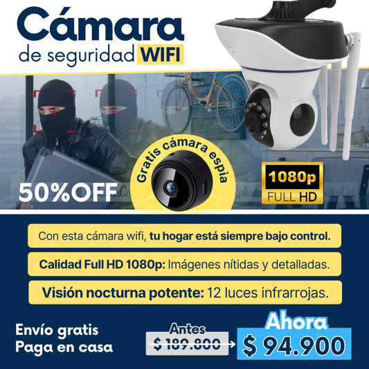 Camara 3 Antenas + Camara A9 Espía