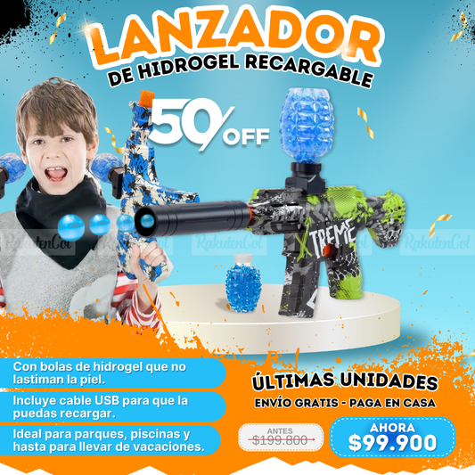 Lanzador Hidrogel Tipo Pistola