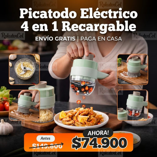 Picatodo Eléctrico 4 en 1  (HC035)
