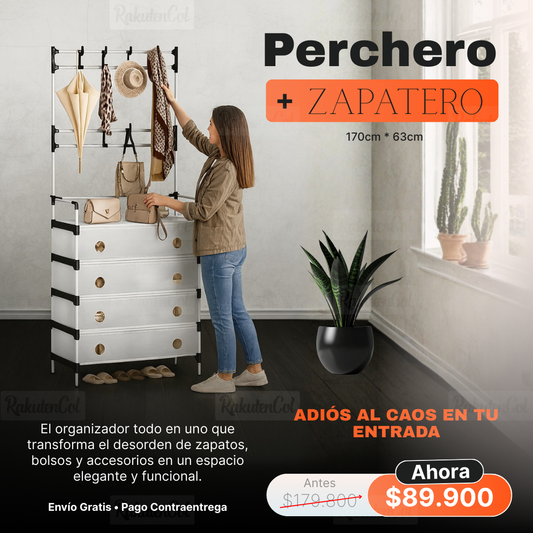 Perchero + zapatero