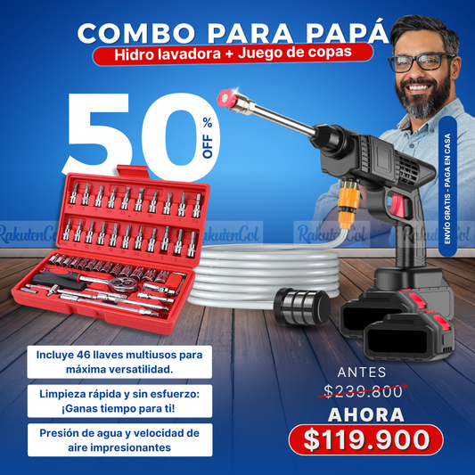 Hidro lavadora + Juego de copas
