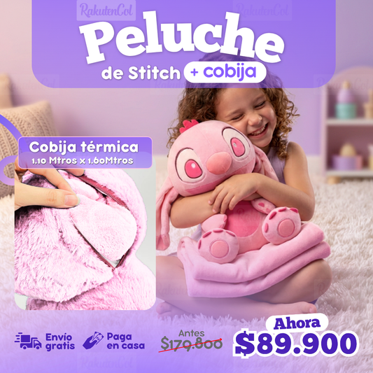 peluche con cobija