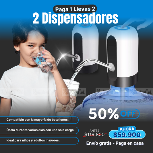 2X1 Dispensador de Agua