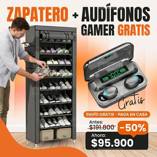 Zapatero + Audífonos (H021) (TA064)