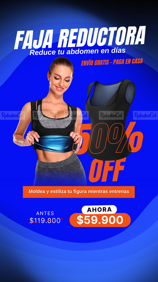 Faja sudor shapewear mujer
