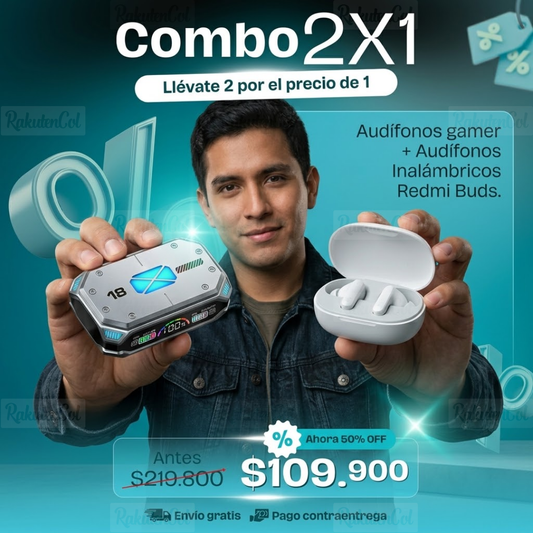 Combo Gamer M43 + Redmi Buds