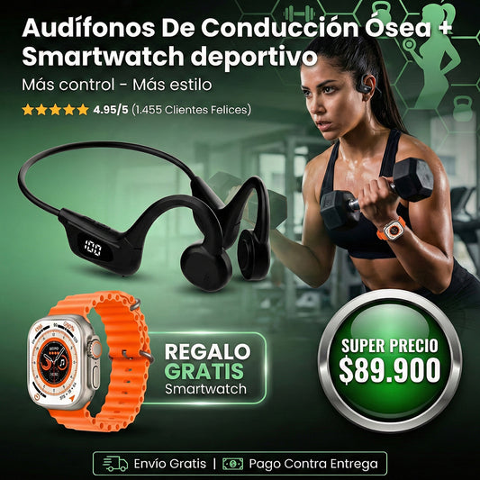 Audífonos U9 + Smartwatch t900