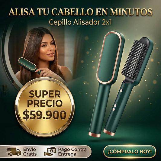 Cepillo Alisador Recibes 2 y Pagas 1