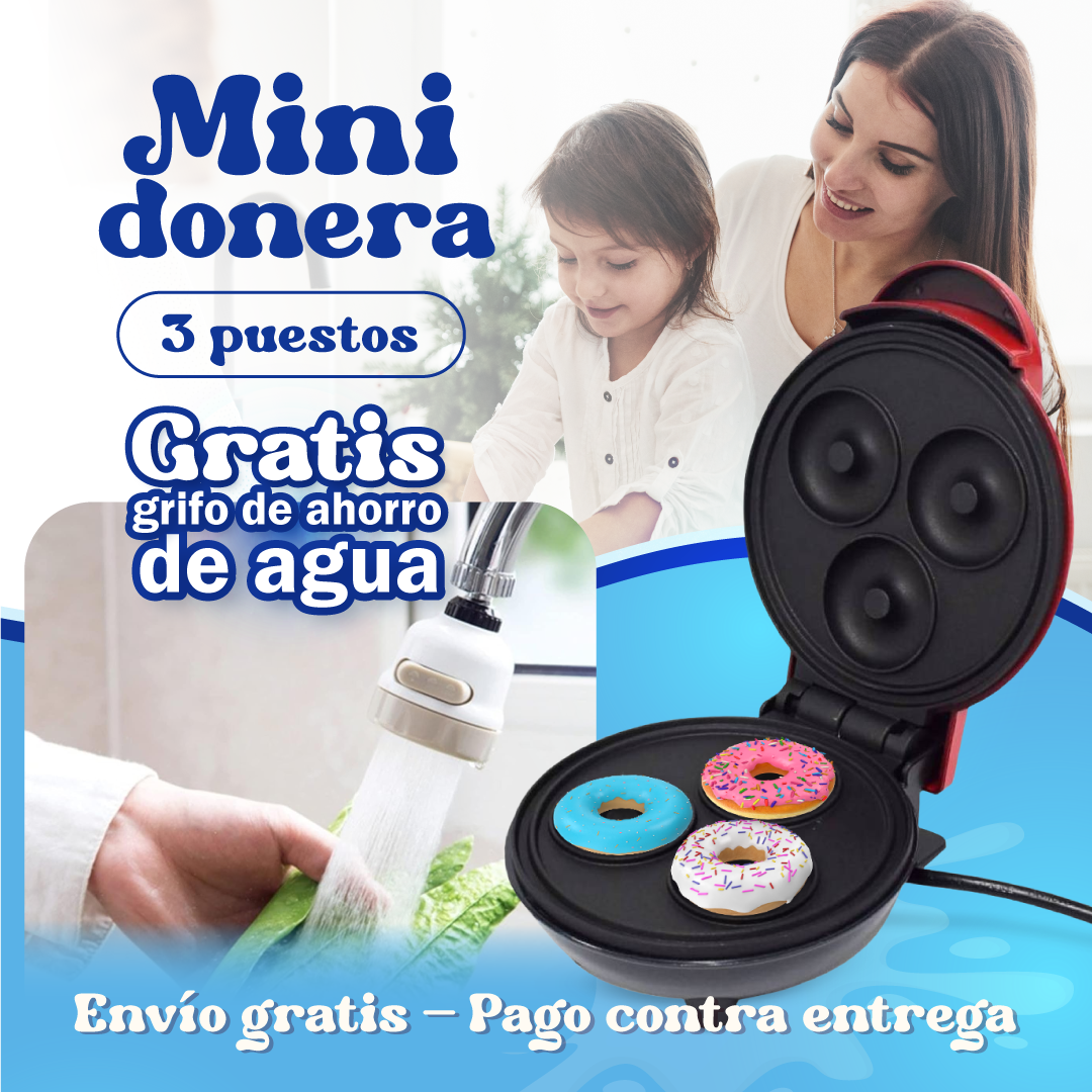 Mini Donera 3 puestos + Grifo Ahorrador