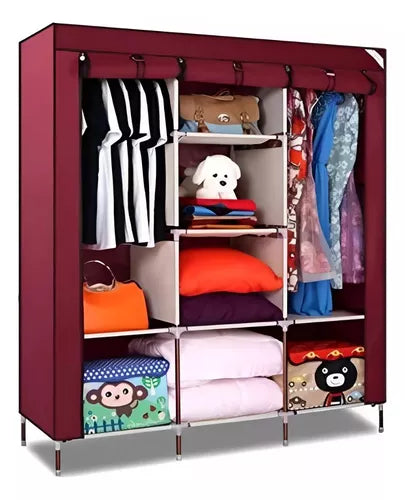 Closet Organizador De Ropa Desarmable 8 Estantes