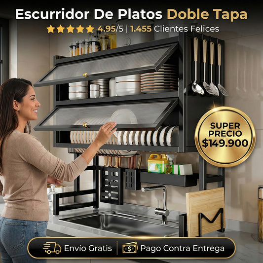 ESCURRIDOR DOBLE TAPA