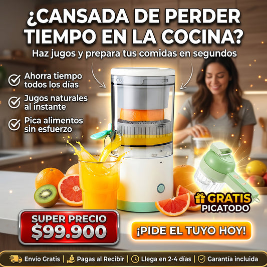 Exprimidor de Naranjas + Picatodo gratis