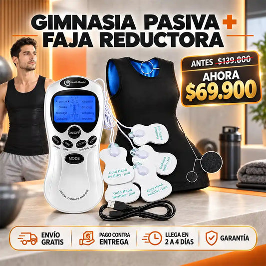 GIMNASIA PASIVA + FAJA REDUCTORA