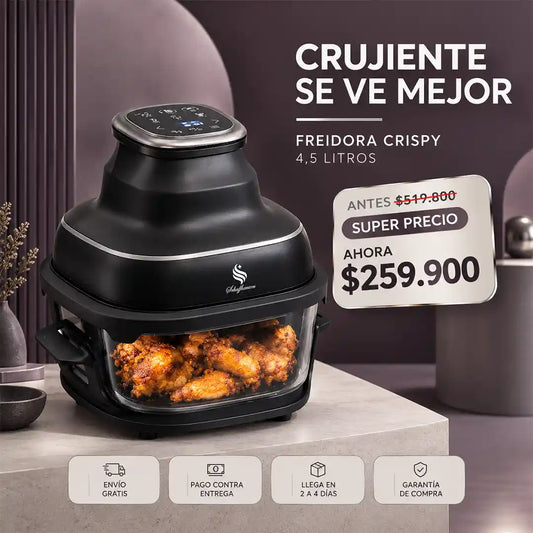 FREIDORA CRISPY 4,5 LITROS