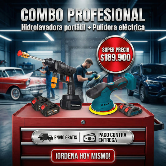 Polichadora + Hidrolavadora