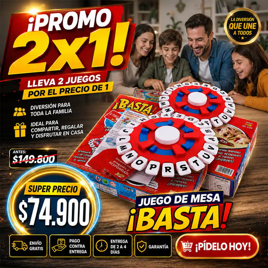 juego basta 2 x 1