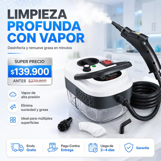 Limpiador A Vapor Portátil
