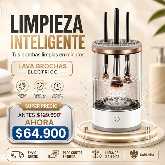 Lava Brochas Eléctrica