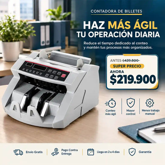 CONTADORA DE BILLETES