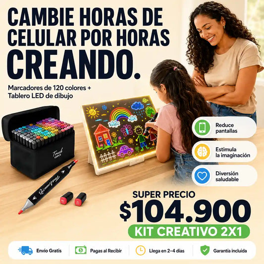 MARCADORES X120 UNDS + TABLERO ACRILICO