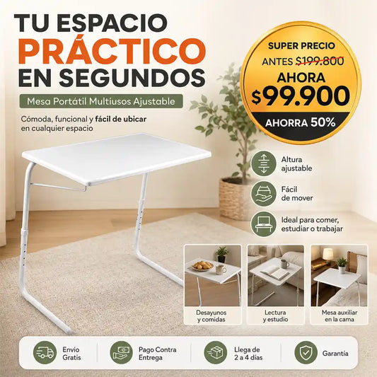 Mesa Plegable Portátil