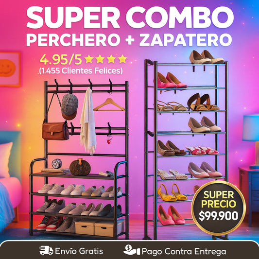 Combo Zapatero + Perchero