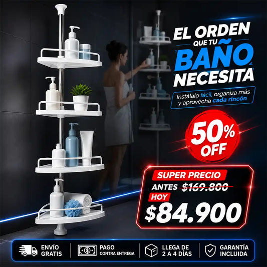 Mueble Organizador De Ducha V-2