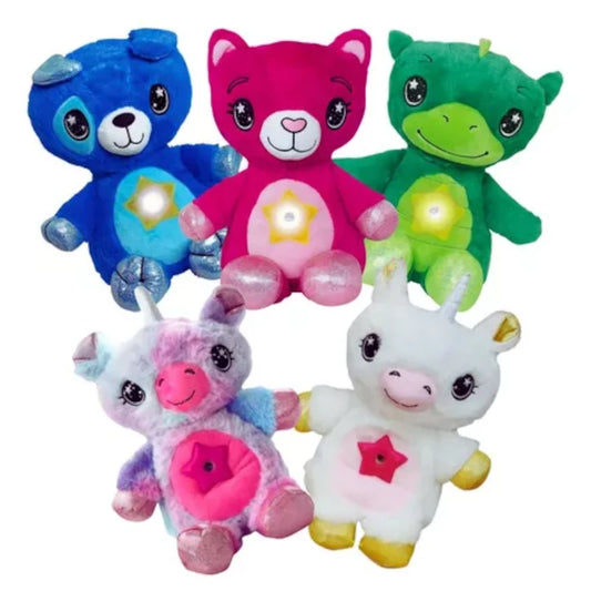 Peluche Star Belly luz nocturna musical