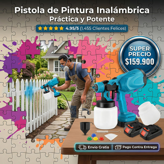Maquina de Pintar Inalámbrica