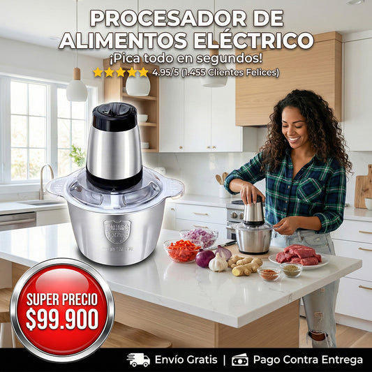 Procesador de Alimentos Eléctrico Hyllis