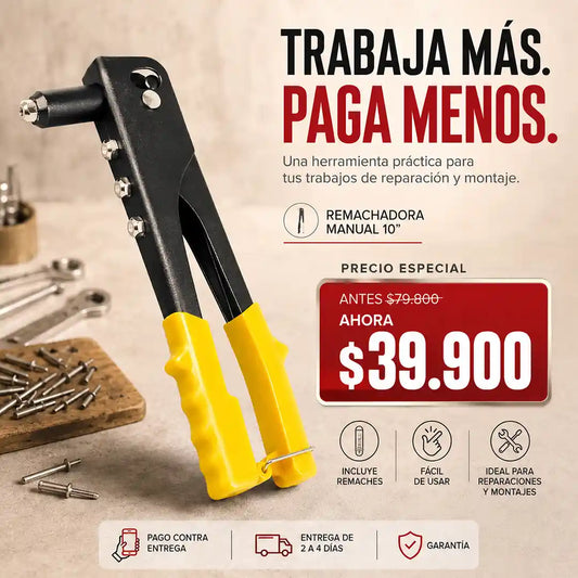 Remachadora manual