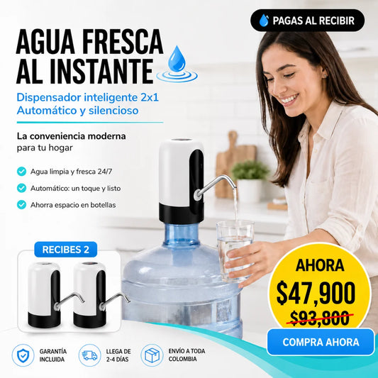 Dispensador de Agua 2x1