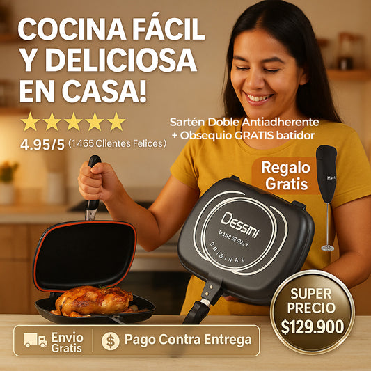 Sartén mas batidora