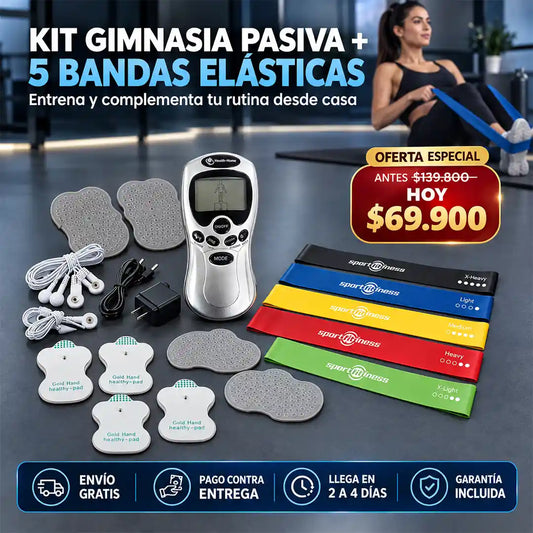 GIMNASIA PASIVA V+ BANDA ELASTICA X 5
