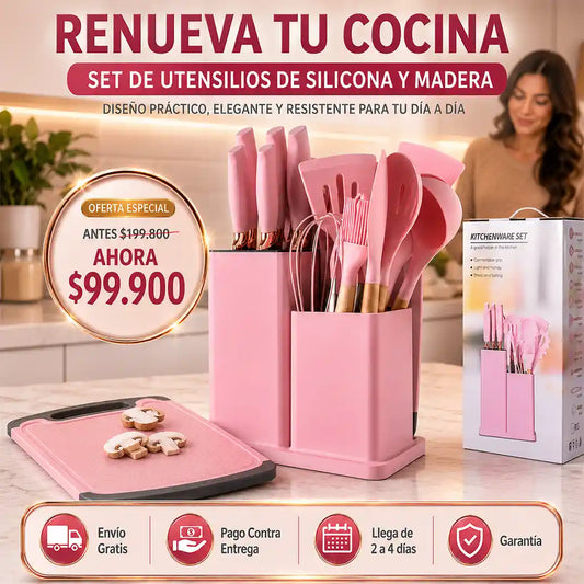 Set de Utensilios de Cocina