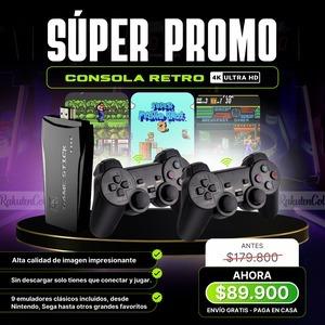 Consola Retro Caja Verde