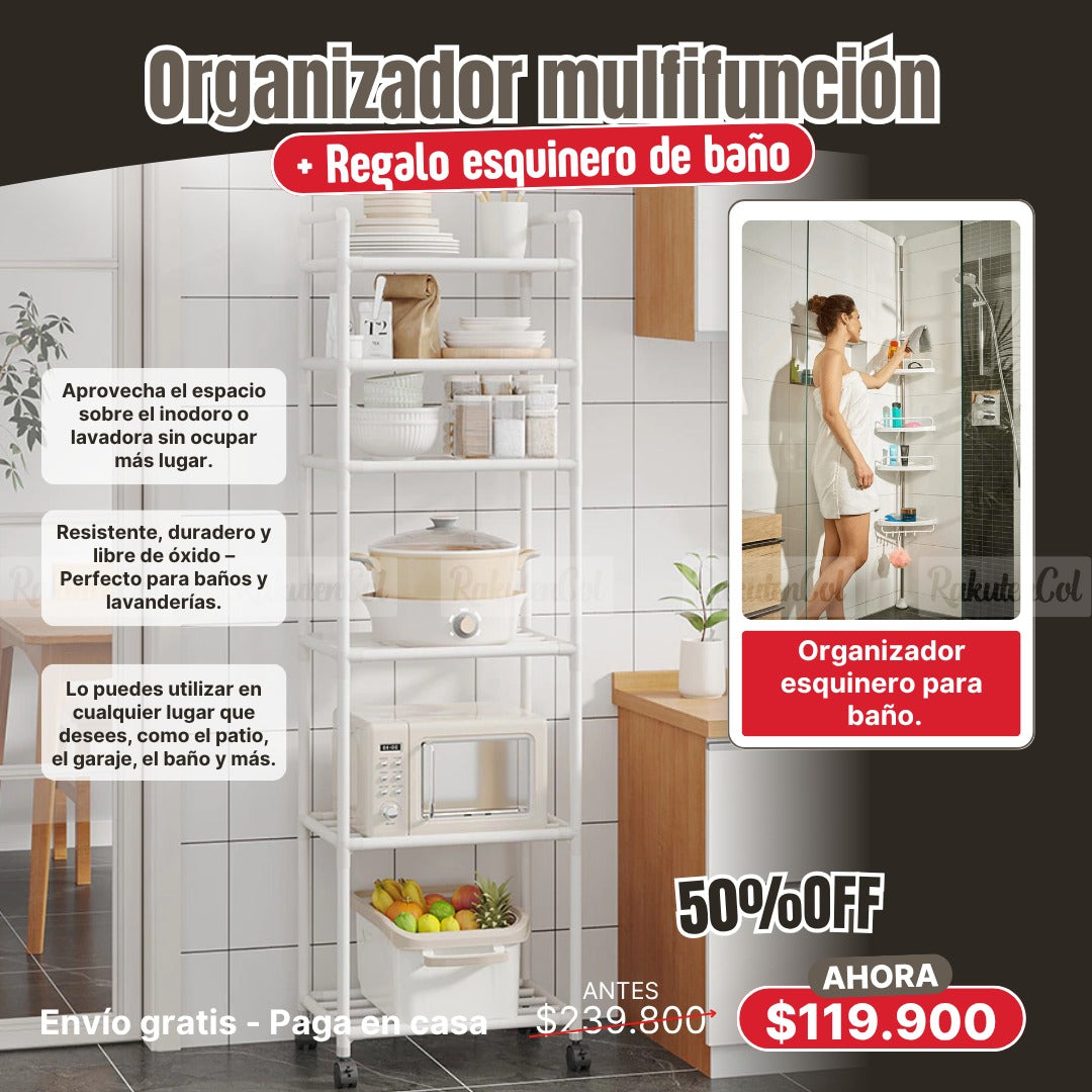 Organizador de Baño + Esquinero