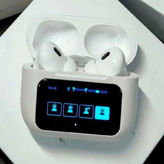 Audífonos con pantalla airposd